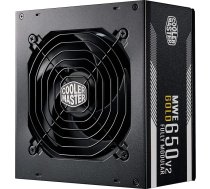 Cooler Master MWE 650 Gold V2 Pilnīgi modulāra 80 Plus Gold ATX barošanas bloks