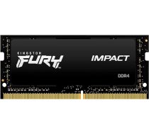 Kingston Fury Impact 32GB 2666MHz DDR4 CL16 zibatmiņa portatīvajiem datoriem, viens modulis KF426S16IB/32