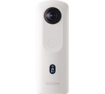 Ricoh Imaging Theta SC2 White, 360° kamera ar attēla stabilizāciju, augsta attēla kvalitāte, ātrdarbīga datu pārraide, nakts ierakstīšana ar zemu attēla trokšņu līmeni, maza un viegla, iOS un Android ierīcēm