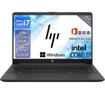 Piezīmjdators HP 250 G7 Piezīmjdators 39,6 cm (15,6 collu) Displejs Procesors Intel Core i3 7Th gen 2,3 GHz / RAM 8 GB DDR4 / SSD 256 GB / VGA INTEL HD 620 / HDMI WiFi Bluetooth / Windows 10 pro / Korpuss / Pele Wifi Logitech