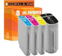 Gorilla-Ink 8 kasetnes XXL saderīgas ar HP 940 XL | HP OfficeJet Pro 8000 Enterprise Wireless 8500 A Plus A Premium Premier Wireless