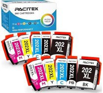 PACITEK 202XL Druckerpatronen Kompatibel für Epson 202XL 202 Kompatibel mit Epson xp 6100 druckerpatronen für Epson Expression Premium XP-6000 XP-6005 XP-6105 (10 gab.)