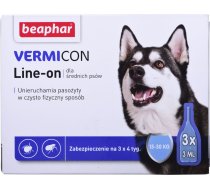 vermicon line-on dog m - pilieni pret parazītiem suņiem - 3x 3ml