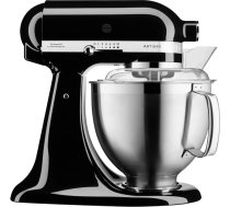 Kitchenaid Artisan 5KSM185PSEOB virtuves kombains 4,8 L, melns, oniksa melns