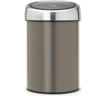 Brabantia Touch Bin 3 L mit Kunststoffeinsatz/Platinum