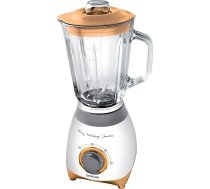 SENCOR SBL 4370 Standmixer mit 1,5 litre Glasbehälter (500 Watt, 2 Geschwindigkeiten, Zwei Edelstahlklingen zum Zerkleinern von Eis) weiß