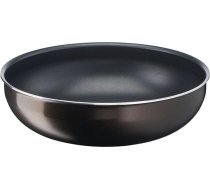 Tefal Ingenio L1507702 Wok panna 26 cm, bez indukcijas, ar nesadalāmu pārklājumu, ar nesadalāmu pārklājumu, ko var sakraut trauku mazgājamā mašīnā Easy Plus L1507702 Black