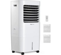 Pro Breeze™ mobilais gaisa dzesētājs ar 4 darbības režīmiem, 3 ātruma līmeņiem, LED displejs + tālvadības pults, gaisa kondicionieris ar ūdens dzesēšanu, ventilatoru, gaisa mitrinātāju un nakts režīma darbību