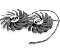 Siss Dzesēšanas ventilators grafiskās kartes dzesētājam saderīgs ar MSI GTX 1080TI GAMING TWIN FROZR GTX1070 GAMING GTX1060-GAMING Radeon RX 470-480 RX570-580 PLD10010B12HHH 4Pin Video Card Cooler Fan
