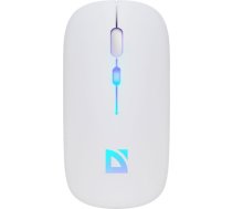 Bezvadu pele silent click touch mm-997 uzlādējama 800/1200/1600 dpi balta