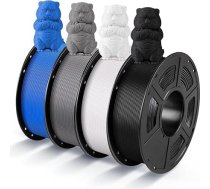 ANYCUBIC PLA filaments 1,75 mm 4 kg, 3D printeru filaments, filaments, 3D drukāšanas materiāli, melns, balts, pelēks, zils, zils