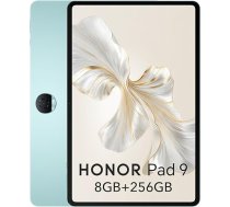 HONOR Pad 9 planšetdatori 8GB 256GB, 12.1 collu 120Hz 2.5K liels ekrāns, 8 skaļruņu audio sistēma, Snapdragon 6 Gen 1, WiFi versija, zaļš