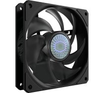 Cooler Master SickleFlow 120 V2 - Schwarzer Gehäuselüfter, dzesēšanas ventilators ar ārējo gaisa plūsmu, 62 CFM, 2,5 mmH2O, 8 bis 27 dBA - Schwarz