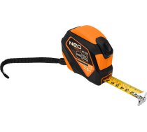 Neo Tools Ruļļveida tērauda mērlente 7,5 m x 25 mm, automātiskā bloķēšana, apturēšanas poga, magnēts