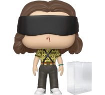 POP Stranger Things kaujas vienpadsmitais ar aizsietām acīm Funko! vinila figūriņa (komplektā ar saderīgu aizsargvāciņu kastītē), daudzkrāsaina, 9,5 cm