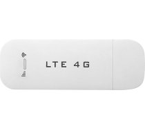 4G USB WiFi dongle, 4G LTE USB tīkla adapteris, bezvadu WiFi Hotspot modem modulis, balts, portatīvais 100 Mbit/s ātrgaitas WiFi Hotspot (ar WiFi funkciju)