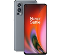 ONEPLUS Nord 2 5G (Latvija) - 8GB RAM 128GB SIM bez SIM kartes viedtālrunis ar trīskāršu kameru un 65W Warp Charge - pelēks, Sierra [AK versija]