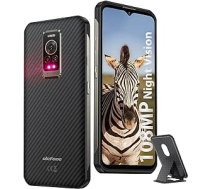 Ulefone Armor 17 Pro 6,58 collu dubultā SIM karte Android 12 4G USB Type-C 8 Go 256 Go 5380 mAh melns