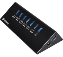 Sandberg 133-82 USB 3.0 Hub 6+1 Ports