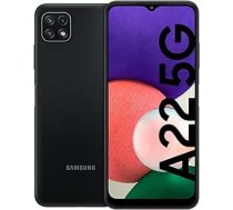 Samsung Galaxy A22 5G, viedtālrunis bez SIM kartes, 6,6 collas, 128 GB, Android mobilais tālrunis, pelēks