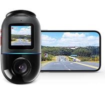 70mai Dash Cam Omni, 360° rotācija, lieliska nakts redzamība, integrēta 64 GB eMMC atmiņa, laika intervāla ierakstīšana, 24 h stāvēšanas režīms, AI kustības noteikšana, 1080P Full HD, integrēta GPS, lietotņu vadība ANEB0C6LLWYHDT