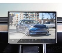 BIBIBO 15 collu Tesla navigācijas ekrāna aizsargs, ekrāna aizsargs Tesla Model 3 Model Y 2017-2022, 9H rūdīta stikla ekrāna aizsargs, GPS navigatora ekrāna aizsargs, skrāpējumiem izturīgs, ANEB0B76ZKYWYT