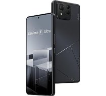 ASUS Zenfone 11 Ultra, ES oficiālais, mūžīgi melns, 16 GB RAM, 512 GB atmiņa, Snapdragon 8 Gen 3, 6,78 collu AMOLED 144 Hz, 50 MP Gimbal kamera