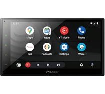 Pioneer SPH-DA160DAB-AN 6,8 collu 2 DIN Media Keiver ar Apple CarPlay, Android Auto, DAB+ un Bluetooth, ietver DAB antenu