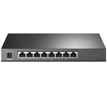 TP-Link TL-SG2008P 8 portu viedais pārvaldītais tīkla LAN slēdzis ar 4 PoE+ pieslēgvietām (62 vati, IEEE-802.3af/at, centrālā mākoņu pārvaldība, Omada SDN, QoS, IGMP, LAN) Melns, biznesa tīkls ANEB08GDBVJXHT