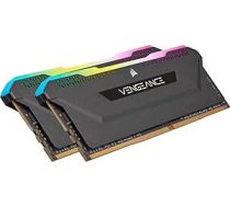 Corsair VENGEANCE RGB PRO SL 16GB (2x8GB) DDR4 3200 (PC4-25600) C16 galddatora atmiņa — melna