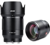 VILTROX AF 85 mm F1.8 Z-Mount portreta objektīvs Nikon Z fc Z7 II Z6 II Z5 Z6 Z7 Z50 (pilns formāts, fiksēts fokusa attālums, STM, automātiskais fokuss) Melns