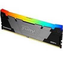 Kingston Fury Renegade RGB 32GB 3600MT/s DDR4 CL18 DIMM galddatoru spēļu atmiņa — KF436C18RB2A/32