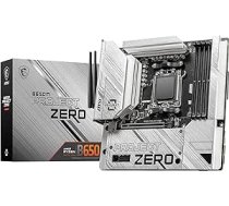 MSI B650M Project Zero mātesplate, Back-Connect Micro-ATX - atbalsta AMD Ryzen 7000 sērijas procesorus, AM5 - DDR5 Memory Boost 6400+MHz/OC, 1 x PCIe 4.0 x16, 2 x M.2 Gen4, Wi-Fi 6E