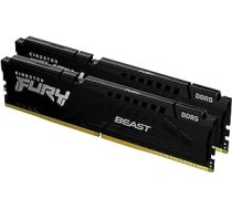 Kingston Fury Beast DDR5 32GB (2x16GB) 4800MT/s CL38 DIMM galddatoru spēļu atmiņas komplekts ar 2 — KF548C38BBK2-32