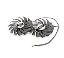 SISS dzesēšanas ventilators grafikas kartes dzesētājam saderīgs ar MSI GTX 1080TI GAMING TWIN FROZR GTX1070 GAMING GTX1060-GAMING Radeon RX 470-480 RX570-580 PLD10010B12HH ventilatora videokartes Cooler 4Pin