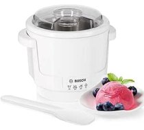 Bosch Eisbereiter MUZ5EB2, 550ml, selbstgemachtes Eis, sorbet und Frozen Yoghurt, weiß, passend für Bosch MUM5 Küchenmaschinen ANEB00BWQI9YUT