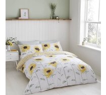 Catherine Lansfield KRĀSAINAS SAULGRIEDEĻZIEDI Viegli kopjams divguļamās gultas pārklājs DUVET COVER