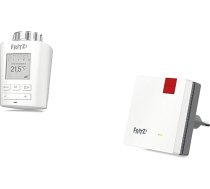 AVM Fritz!DECT 301 inteliģentais radiatora kontrolieris mājas tīklam un Fritz!WLAN Mesh Repeater 600 WLAN N līdz 600 Mb/s 2,4 GHz, WPS, kompakts dizains, vācu versija