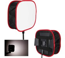 LED paneļa difuzors Citi piederumi studijas zibspuldzēm Foldable Photography Square LED video gaismas difuzors Softboksa komplekta piederumi