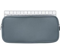 kwmobile Keyboard Case saderīgs ar Apple Magic Keyboard - neoprēna aizsargvāciņš tastatūrai - neoprēna futrālis tastatūrai - zili pelēks