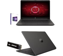 HP 250 G8 Notebook HP 250 G8 Intel Core i3-1115G4 4.1Ghz 11Gen Displejs 15,6 collas HD, RAM 8GB Ddr4, SSD 500GB Nvme, Hdmi, Wifi, Lan, Bluetooth, Webcam, Windows 10 Pro, An. Tirus, Open Office