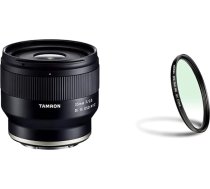 Tamron 35 mm F/2.8 Di III OSD M 1:2 objektīvs Sony E-Mount un Walimex Pro UV filtrs Slim MC 67 mm (iekļauts aizsargvāciņš)