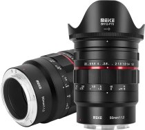 Meike 50mm F1.2 liela atvēruma manuālās fokusēšanas pilna kadra objektīvs Canon RF montāžas kamerām EOS-R EOS-RP R5 R6