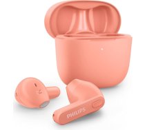 Philips TAT2236PK/00 Bluetooth austiņas, izturīgas pret sviedriem, 18 stundu atskaņošanas laiks, iebūvēts mikrofons, plānā lādēšanas kārba, rozā krāsā