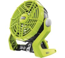 Ryobi 5133002612 Ventilators R18F-0 ohne Akku und Ladegerät, 18 V, Schwarz, Grün