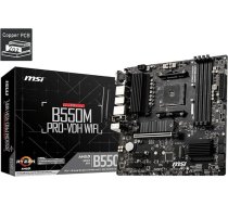 MSI MAG B550M Mortar WiFi AMD AM4, DDR4, M.2 USB 3.2 Gen 2, WLAN 6 HDMI M-ATX spēļu pamatplate, AMD Ryzen™ 5000 procesori