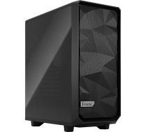 Fractal Design Meshify 2 Compact Black ATX Flexible High-Airflow Dark Tinted Tempered Glass Window Mid Tower datora korpuss