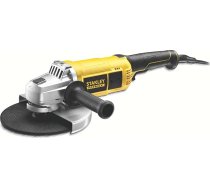 Stanley fme841-qs - Slīpmašīna 2200 W 230 mm 6.500rpm. Roktura palīgs regulējams 3 pozīcijās. Saglabāt bez instrumentiem. 4 m kabelis. Atslēga piederumu nomaiņai.