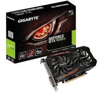 Gigabyte GeForce GTX 1050 Ti GV-N105TD5-4GD 4GB grafiskā karte melna