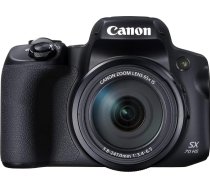 Canon PowerShot SX70 HS digitālā kamera 20,3 MP, 65x optiskā tālummaiņa, 7,5 cm LCD ekrāns ar mainīgu leņķi, Wi-Fi, 4K video